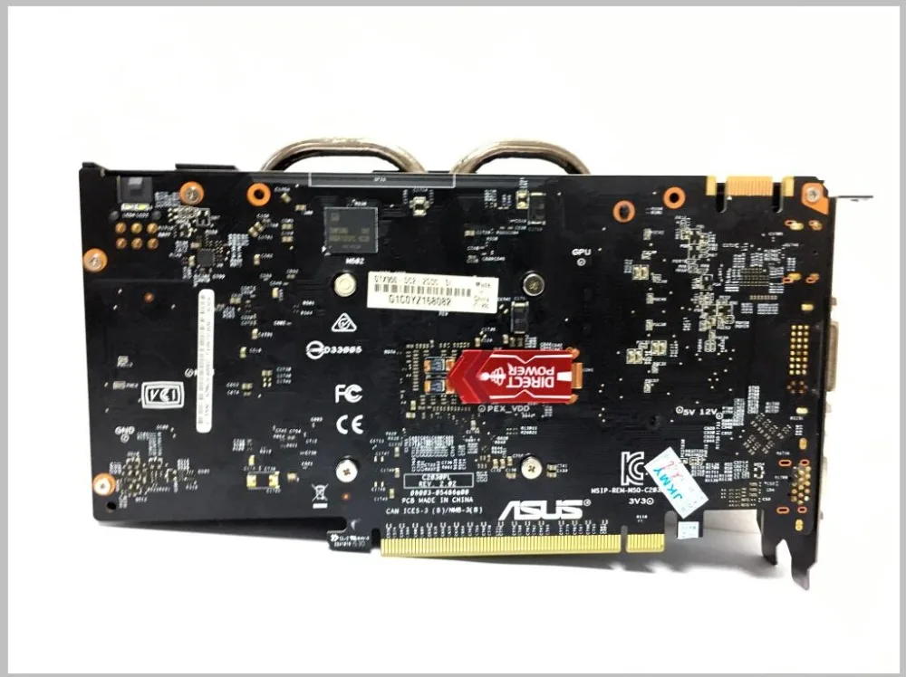 Asus GTX-950-OC-2GB GT950 GTX950 2G D5 DDR5 128 Bit nVIDIA PC настольные видеокарты PCI Express 3,0 компьютерные видеокарты