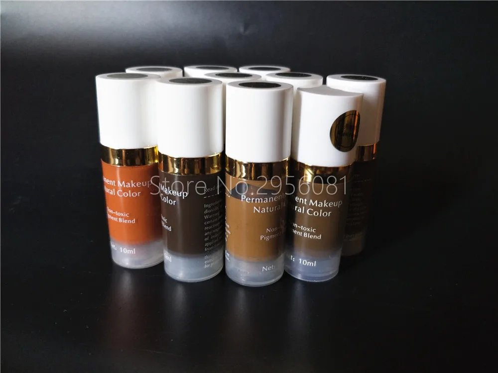 10 шт. пигменты для перманентного макияжа мл | Красота и здоровье