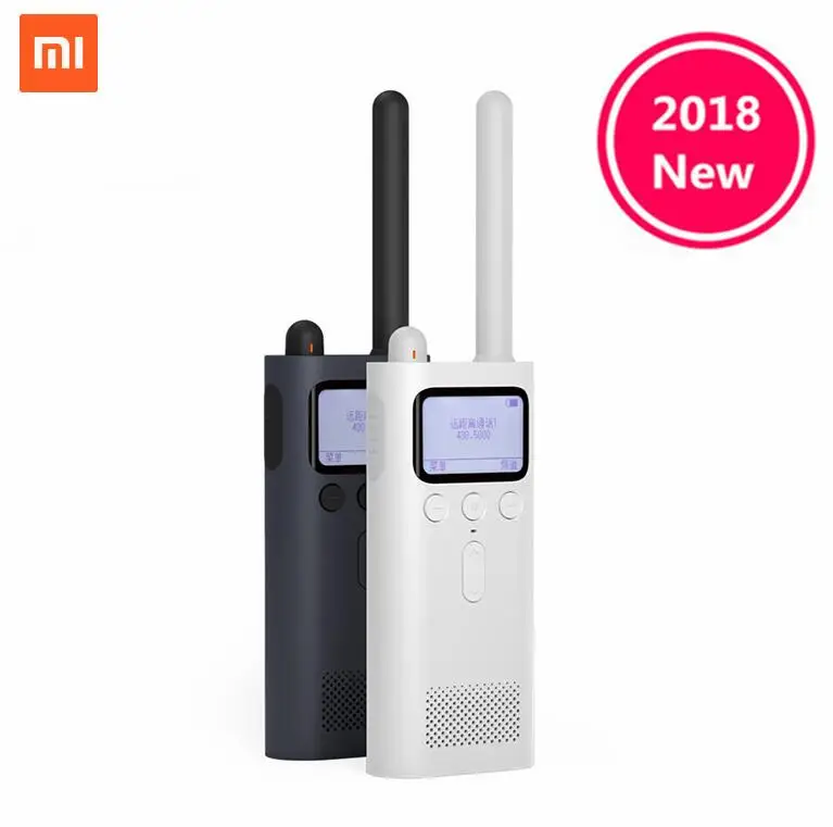 Xiaomi Mijia Smart Walkie Talkie с fm радио динамиком приложение в режиме ожидания для смартфона
