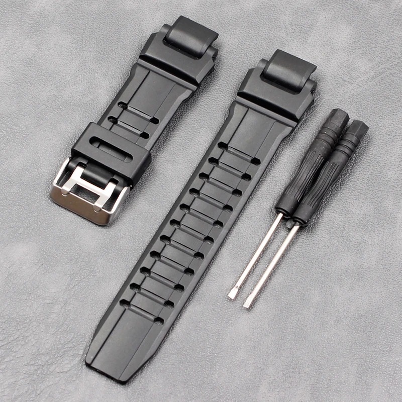 Силиконовый ремешок для Casio GW 4000 A1100 GA 1000 1100 G 1400 спортивный водонепроницаемый