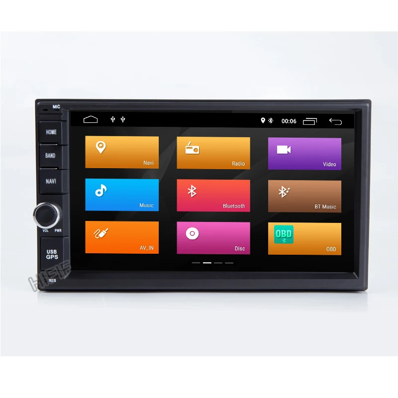 2 Din Восьмиядерный Android 10 автомобильный радиоприемник GPS навигация телефон 4 ГБ ОЗУ