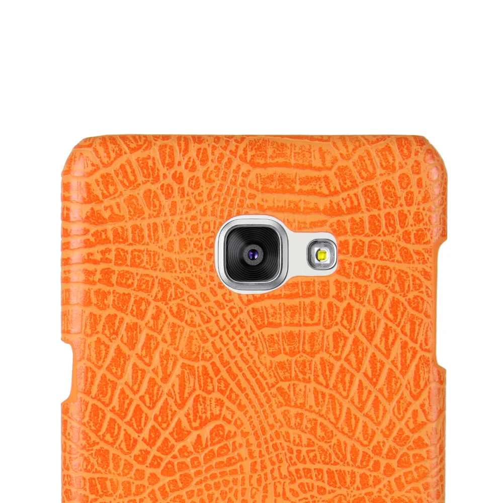Чехол для Samsung Galaxy A7 2016 A76 A710 бампер с крокодиловыми венами SM A710F A710FD A710H A710F/DS A710S A710I