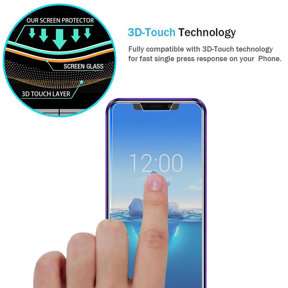 5 дюймов закаленное стекло для мобильного телефона Oukitel U25 Pro Защита экрана U25pro