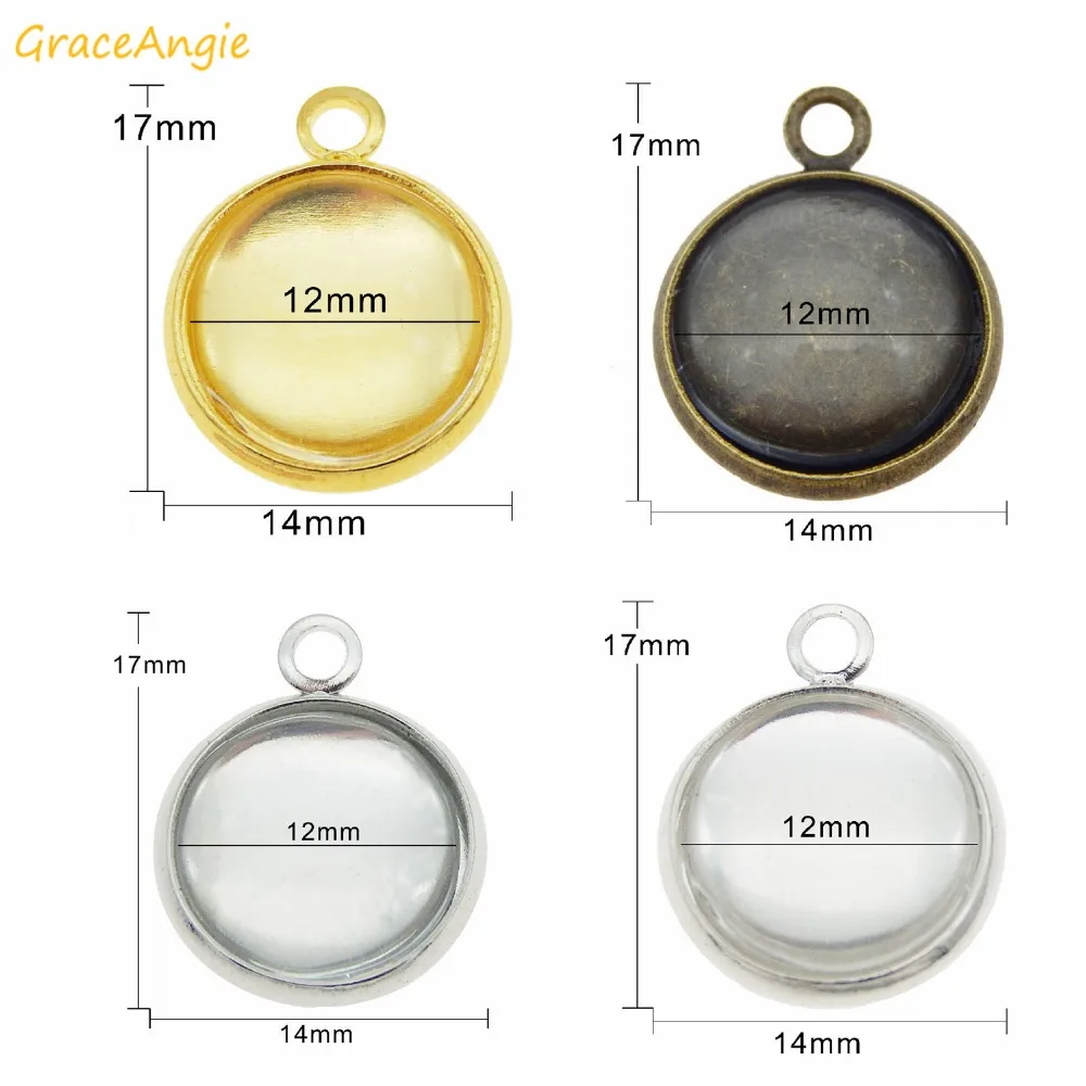 GraceAngie 4 комплекта металлическая круглая подставка для чашки пустая основа с