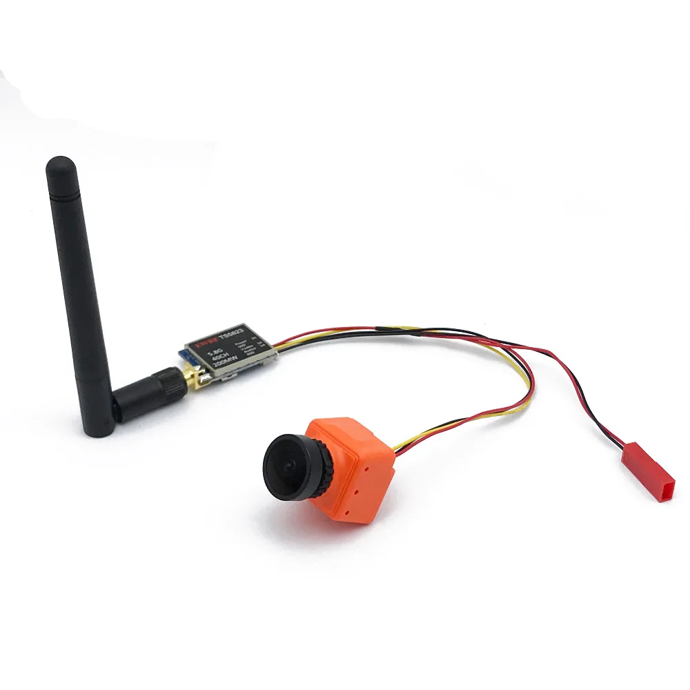 Готов к использованию 5 8G набор FPV видео 200/600 мВт Передатчик TS5823 и mini CMOS 1200TVL Камера