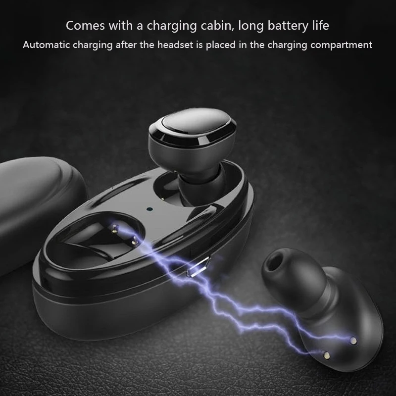 Bluetooth наушники True беспроводные X8 TWS спортивные стерео бас гарнитура