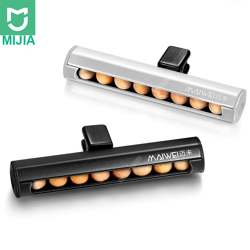 Xiaomi Mijia Maiwei автомобильный держатель шарик с ладаном Кондиционер Выход натуральные Саше ароматический шкаф шарик для ароматерапии для автомобиля
