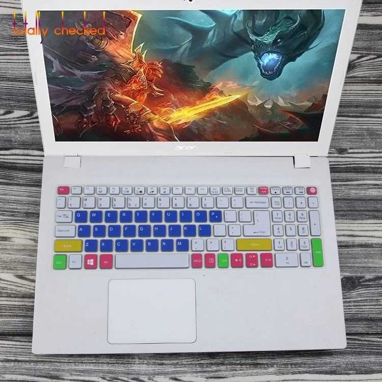 candyblue Чехол для клавиатуры acer Aspire E 15 E5 574G 575(G) 576G/Aspire 3 A315-21 A315-31/Aspire 5 A515-51(G) A515-52 A515-52G 15,6 - Цвет: candyblue
