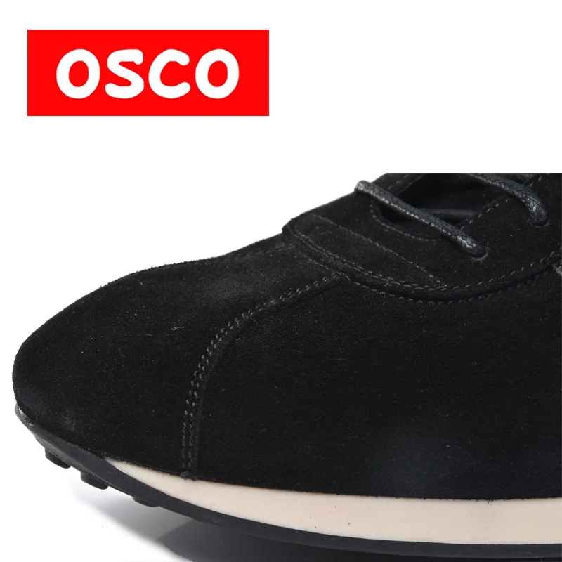 Мужская обувь OSCO Повседневная дышащая из коровьей кожи Всесезонная # RU0009 | Обувь