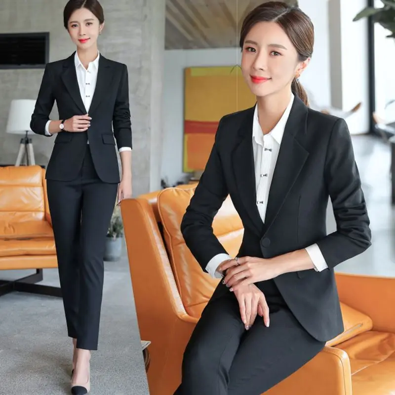 костюм женский брючный костюмы женские Работа для женщин офисные туфли строгие