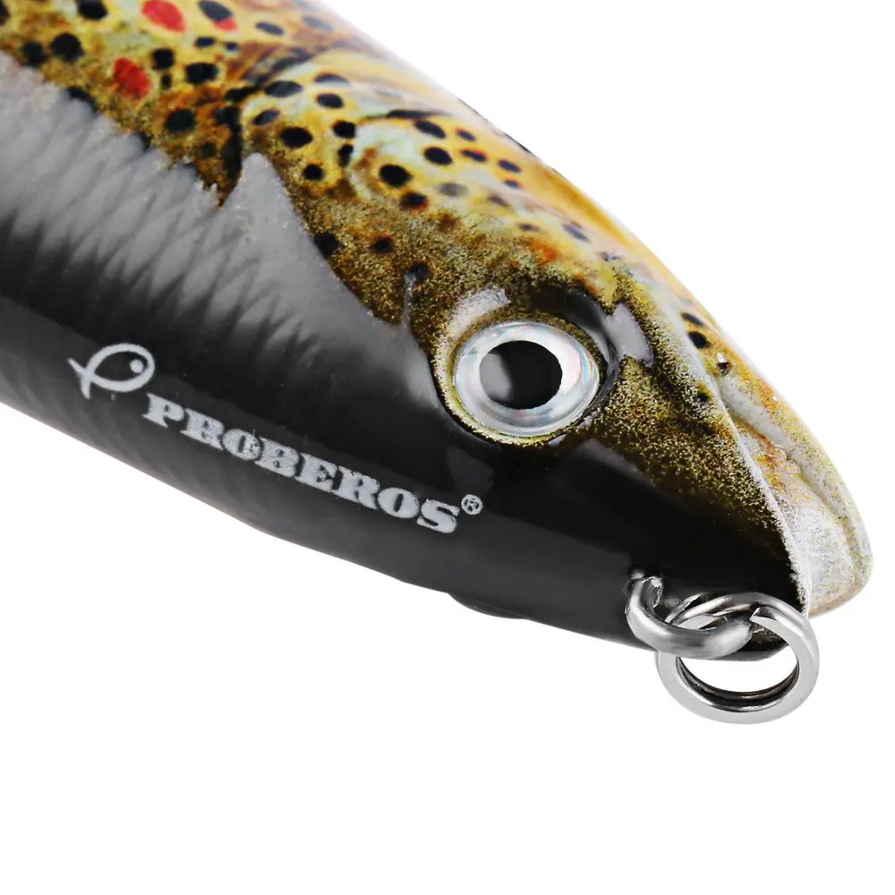 PRO BEROS рыболовная приманка PESCA воблер жесткая для рыбы симуляция снасть
