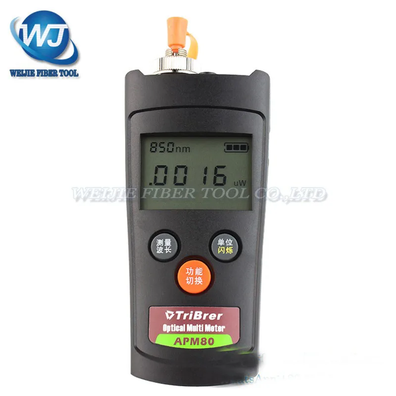 Tribrer OPM APM 80 Mini ручной оптический измеритель мощности волоконно инструмент 70 ~ + 6