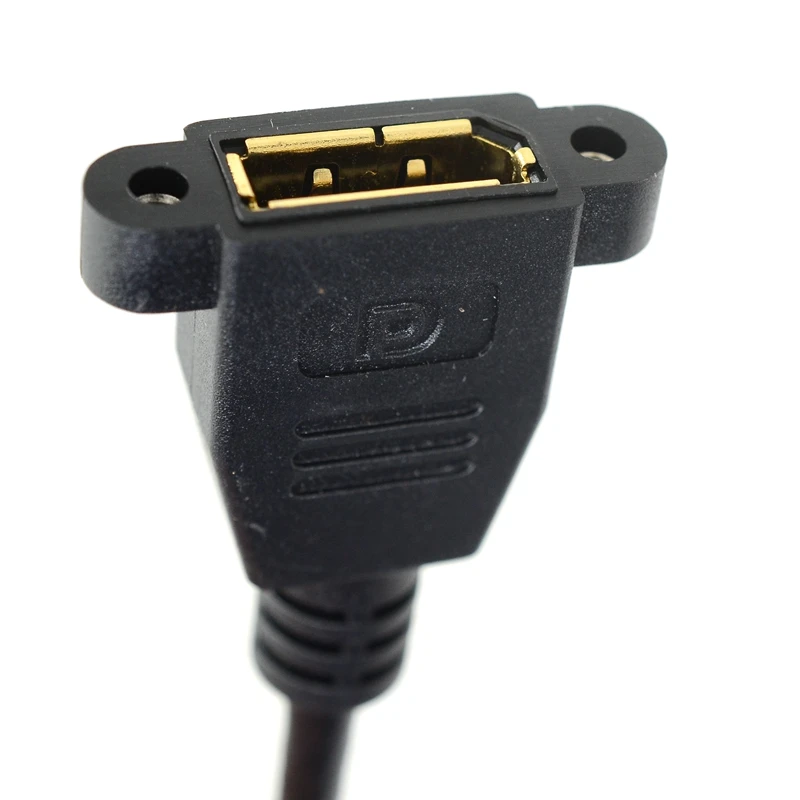 Удлинительный кабель со штекером DP вверх и вниз влево вправо угол 90 градусов в