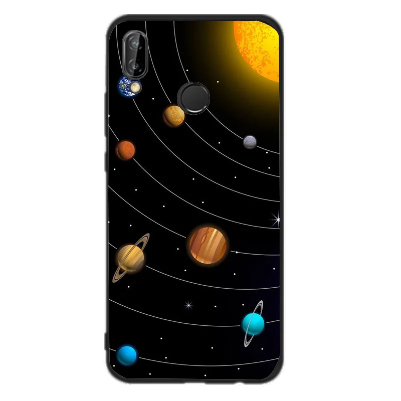 Soft TPU Silicone Case For huawei Mate 10 lite Colorful Fashion Starry Universe Fundas Phone |