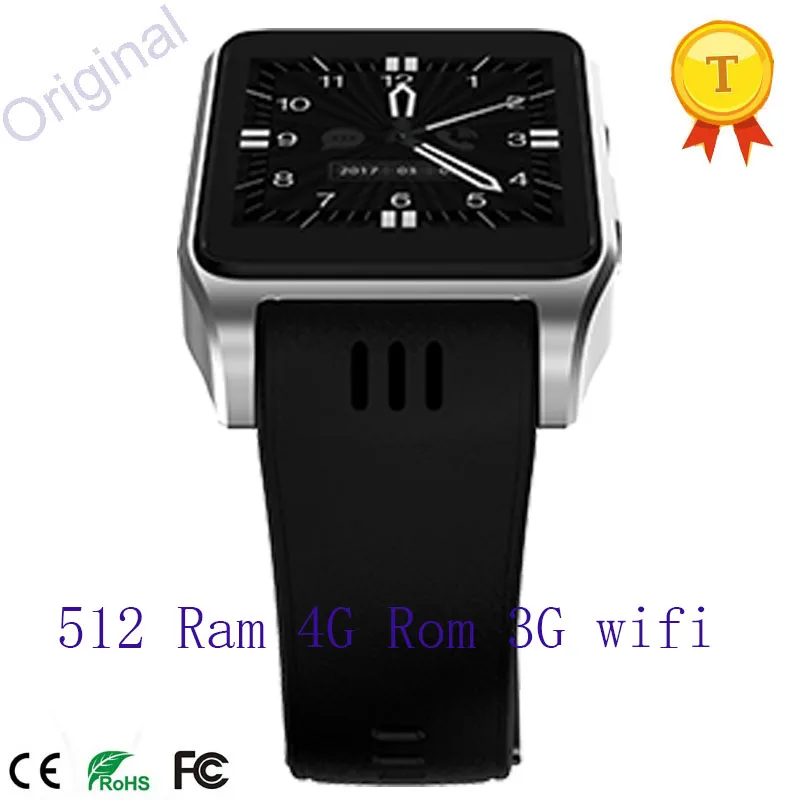 Умные часы новейшая батарея большого объема 600mA 4G Rom Android 3G WIFI GPS Поддержка bluetooth