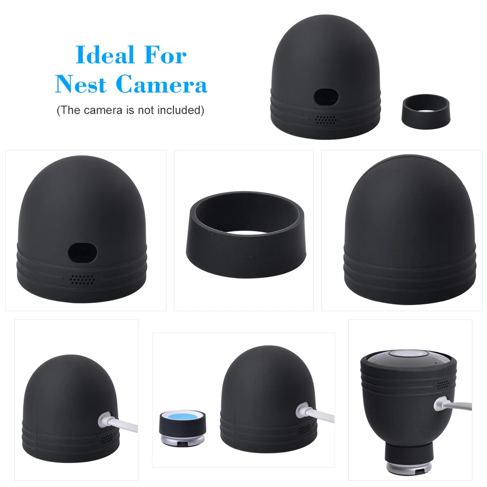 1 упаковка силиконовой кожи для камер Nest Открытый Анти-пылезащитный чехол защиты