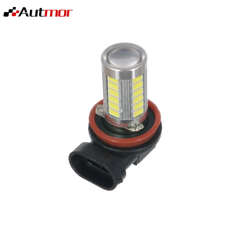 Автолампы светодиодные противотуманные AUTMOR 2 шт. H8/H11 5630/5730 33 12 В 7 Вт 6500 К лм |