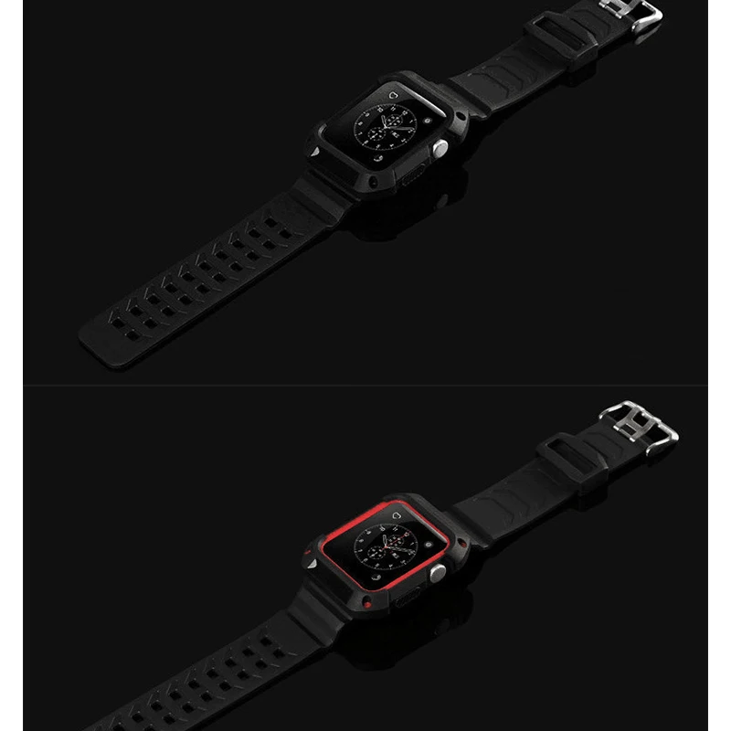 Спортивный ремешок MNWT для Apple Watch 38 мм 42 силиконовый спортивный с защитным чехлом