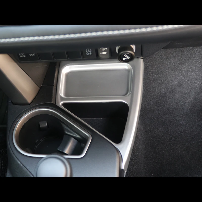 Для Toyota Rav4 RAV 4 2018 2017 Передняя средняя панель коробка для хранения декоративная