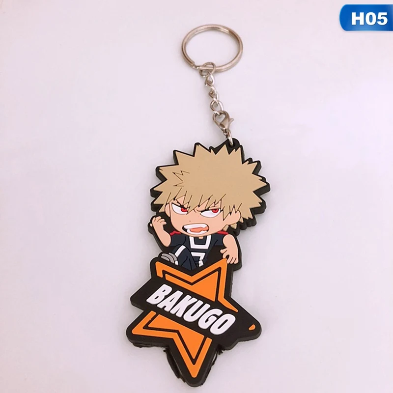 Boku No Hero Academy мягкий брелок из ПВХ кулон мой герой Academy подарок Llavero chaviro ювелирные аксессуары Llavero chaviro