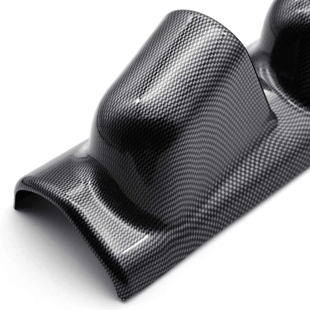 DRAGON GAUGE CARBON 2 &quot52 мм Универсальный A PILLAR с тройными отверстиями измерительный