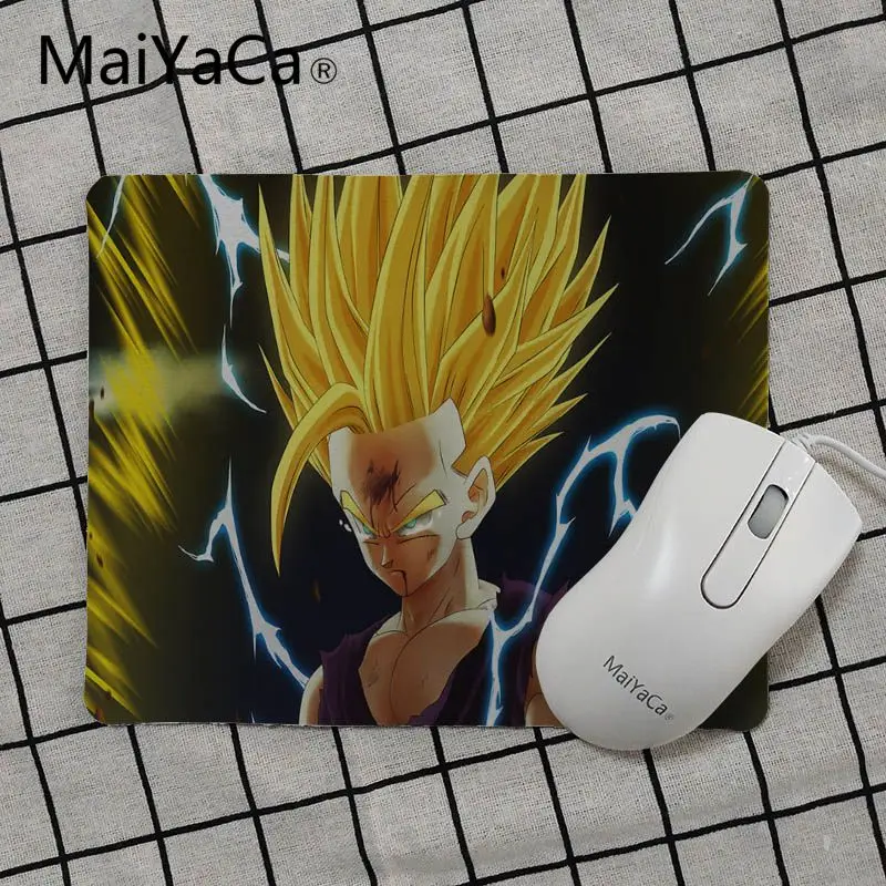 No Lock Edge18x22cm MaiYaCa сильный Comics Dragon Ball маленький коврик для мыши ПК компьютерный коврик резиновый ПК компьютерный игровой коврик для мышки с аниме коврики для мыши Настольный коврик - Цвет: No Lock Edge18x22cm