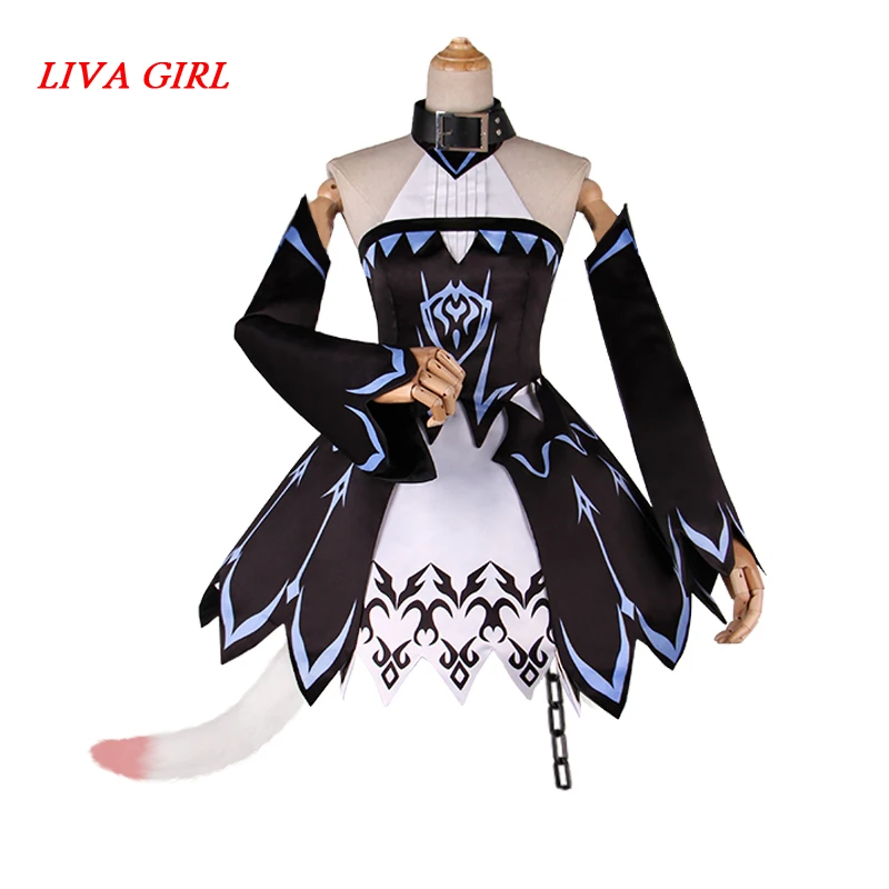 Футболка Liva girl FGO Fate Grand Order Atalanta платье униформа наряд Аниме косплей костюмы для девочек и женщин Хэллоуин| |