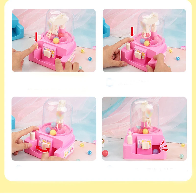 Детские захватная машина миниатюрный конфеты и яйцо скручивание машины детская