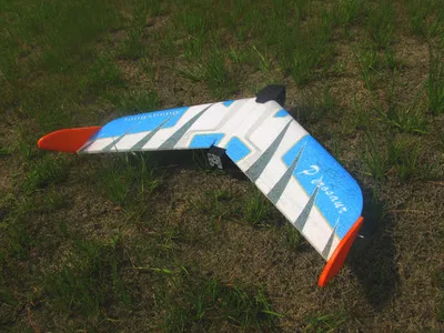 Streak blue Spirit 600 мм размах крыльев EPP FPV Racer Flying Wing RC самолет комплект - Цвет: Streak blue