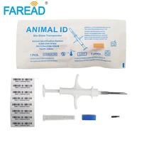 x20pcs 1 48mm fdx b implants dog cat birds reptiles id rfid animal tag icar register microchip syringe for pet identification
