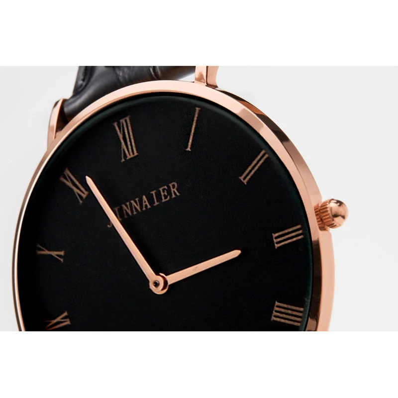 2018 new luxury watch fashion leather men's quartz analog Orologio Uomo hot sale for Christmas gifts | Наручные часы