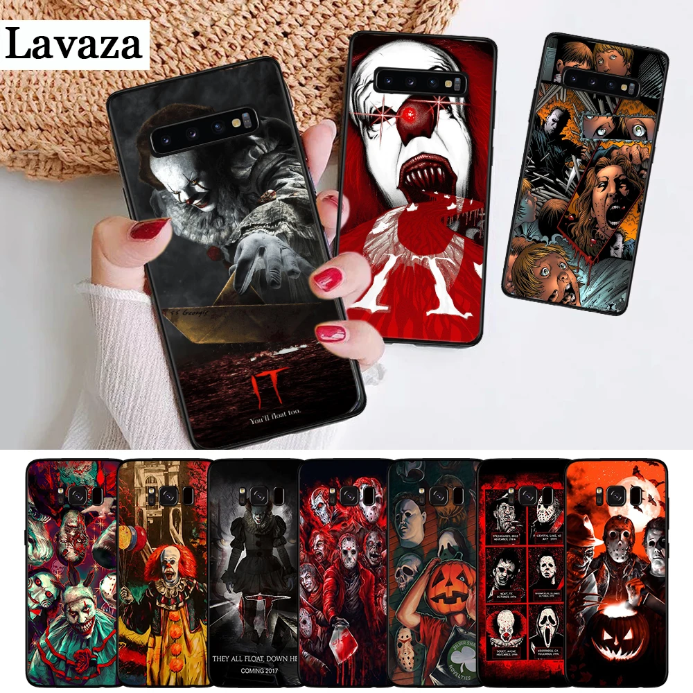 Чехол Pennywise ужас клоуна силиконовый чехол для Samsung S6 Edge S7 S8 Plus S9 S10 S10e M10 M20 M30