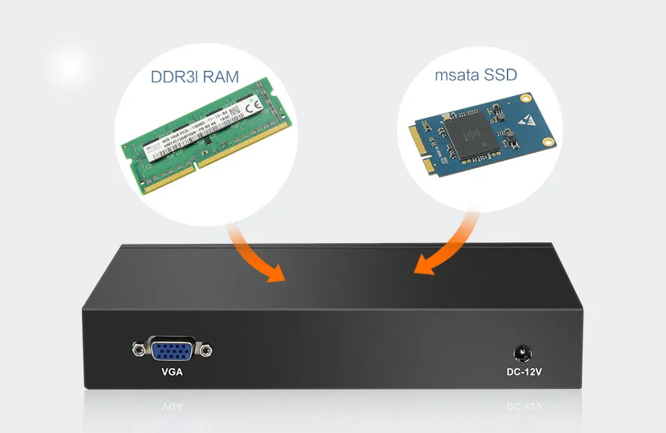 Мини ПК 6 Gigabit Ethernet LAN Celeron 1037U pfSense маршрутизатор брандмауэр мини настольный компьютер Windows промышленный ПК