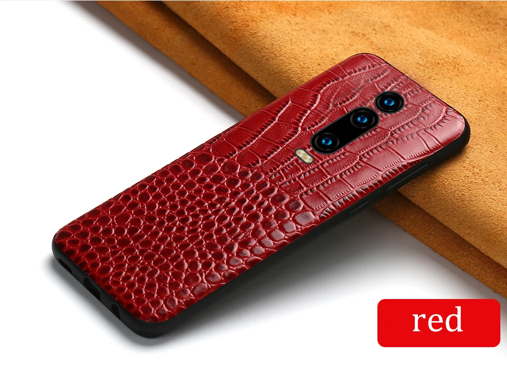 Чехол из натуральной кожи для Xiao mi Red mi K20 Pro Red mi Note 7 6X A2 Lite чехол из крокодиловой кожи для mi 9 9SE 8 8SE 8Explore ore Coque