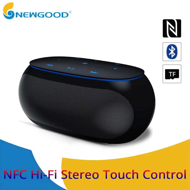 Сенсорный Bluetooth динамик беспроводной 3D цифровой Бас Звук NFC 25 м портативный