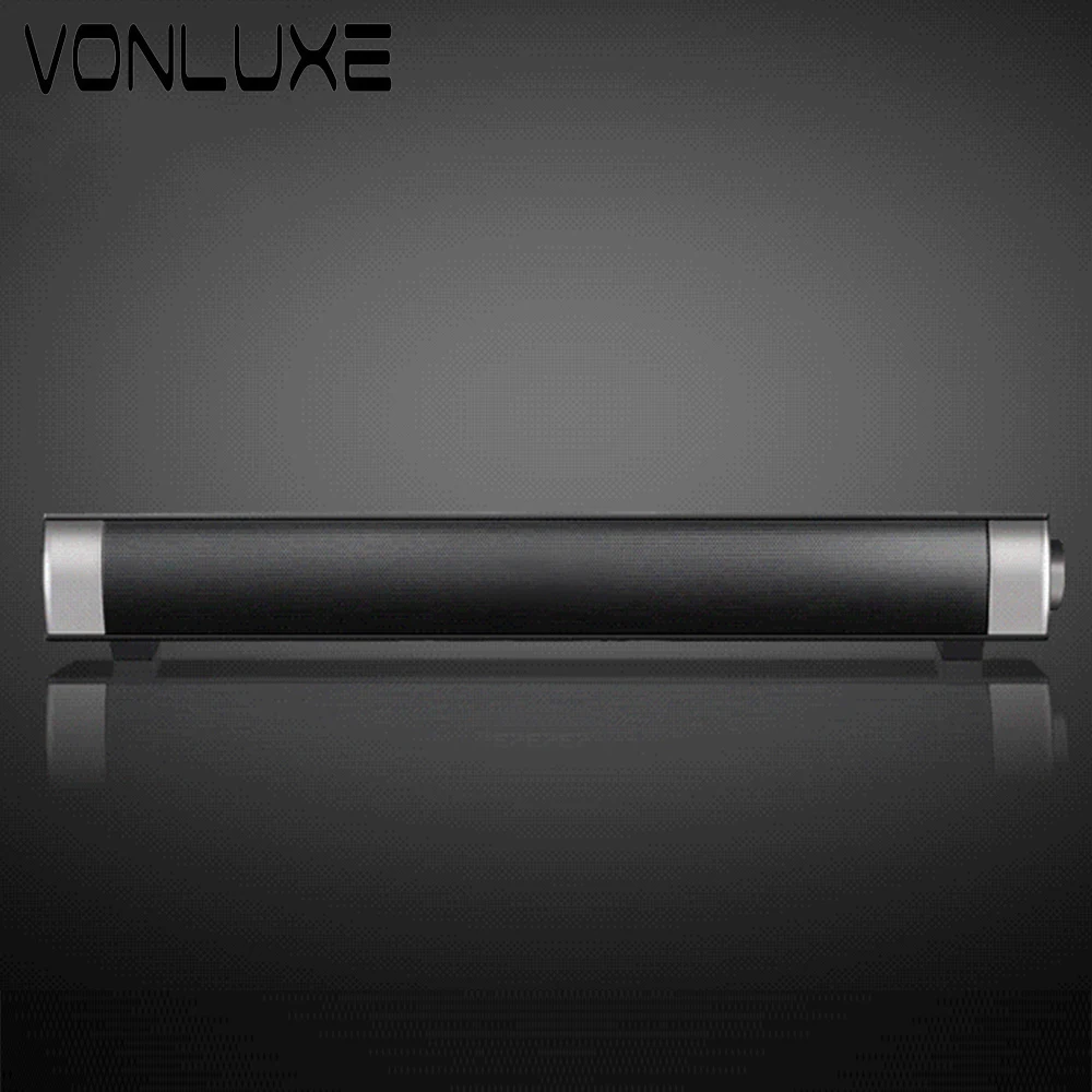 Настоящие Фотографии большой Мощность Mini USB Bluetooth Soundbar звуковые Саундбар LP 08 Sound Bar