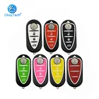 OkeyTech для Alfa Romeo Mito Giulietta 159 GTA Brera 159 чехол для автомобильного ключа с 3 кнопками откидной Чехол для дистанционного ключа декодер SIP22 Blade