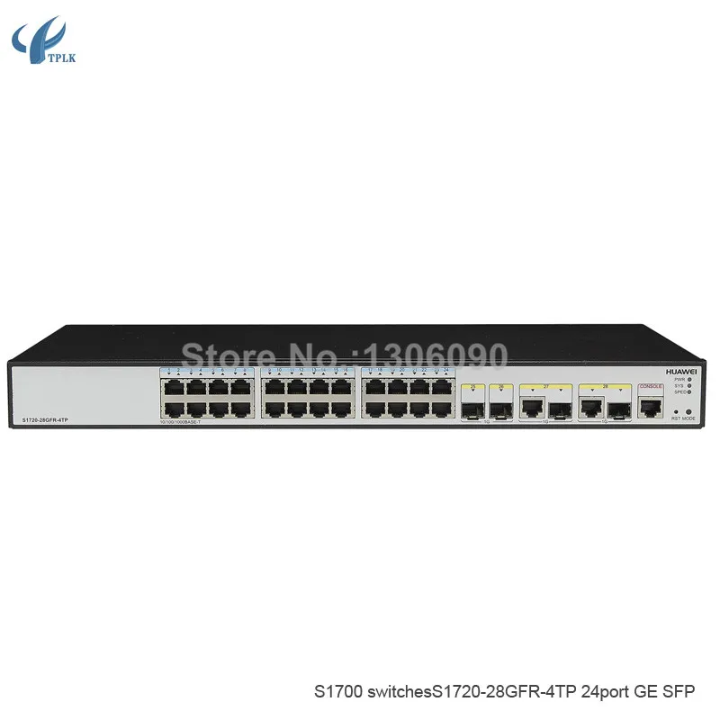 Huawei s1720 28gfr 4tp 24 гигабитных порта + 4 Gigabit SFP управления сетью коммутаторы|sfp port|huawei