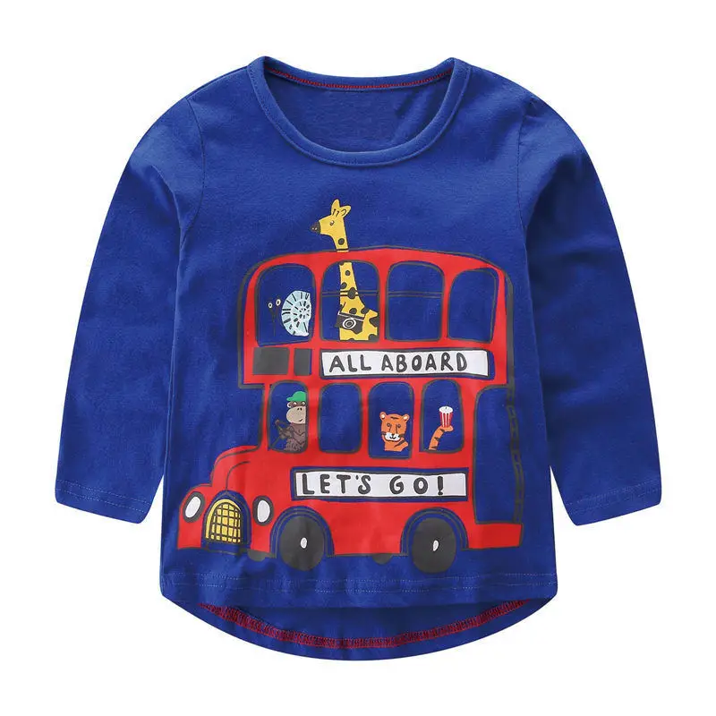 Топы для мальчиков Littlemandy Рождественская одежда с длинными рукавами и