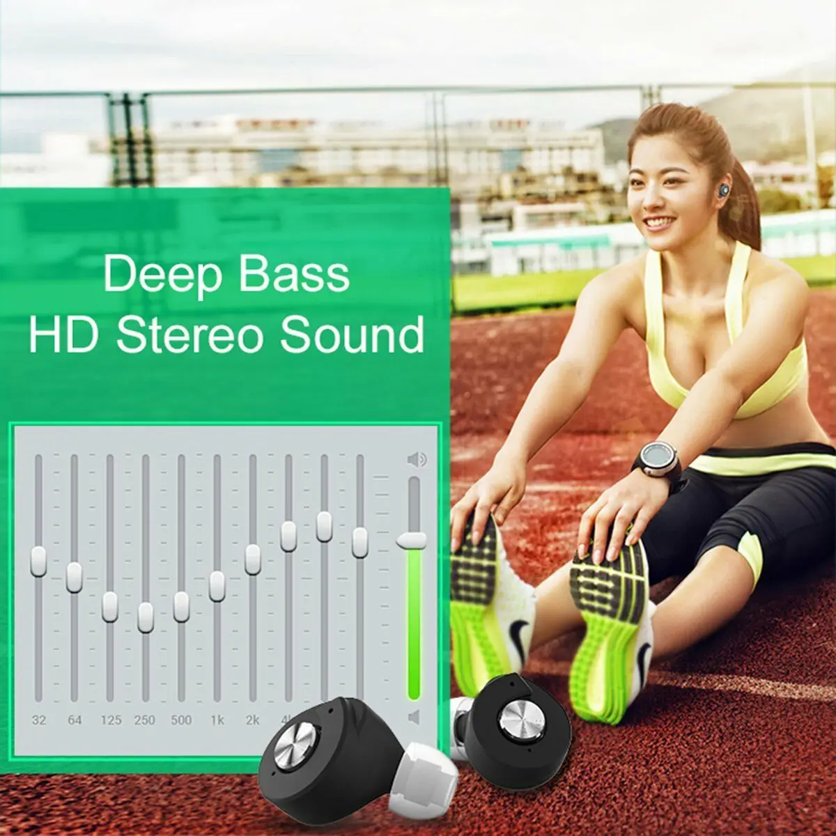 Мини TWS T8 настоящая Беспроводная bluetooth гарнитура в ухо спортивные наушники ES 2019