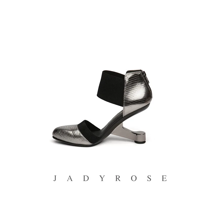 Jady Rose/; модные женские туфли-лодочки с острым носком; свадебные модельные туфли на необычном каблуке; женские пикантные туфли на высоком каблуке; обувь на День Святого Валентина; туфли на шпильке