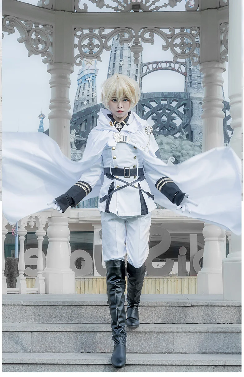 Костюм для косплея Серафим конца Хэллоуин Микаэла хиакуя костюм сценический