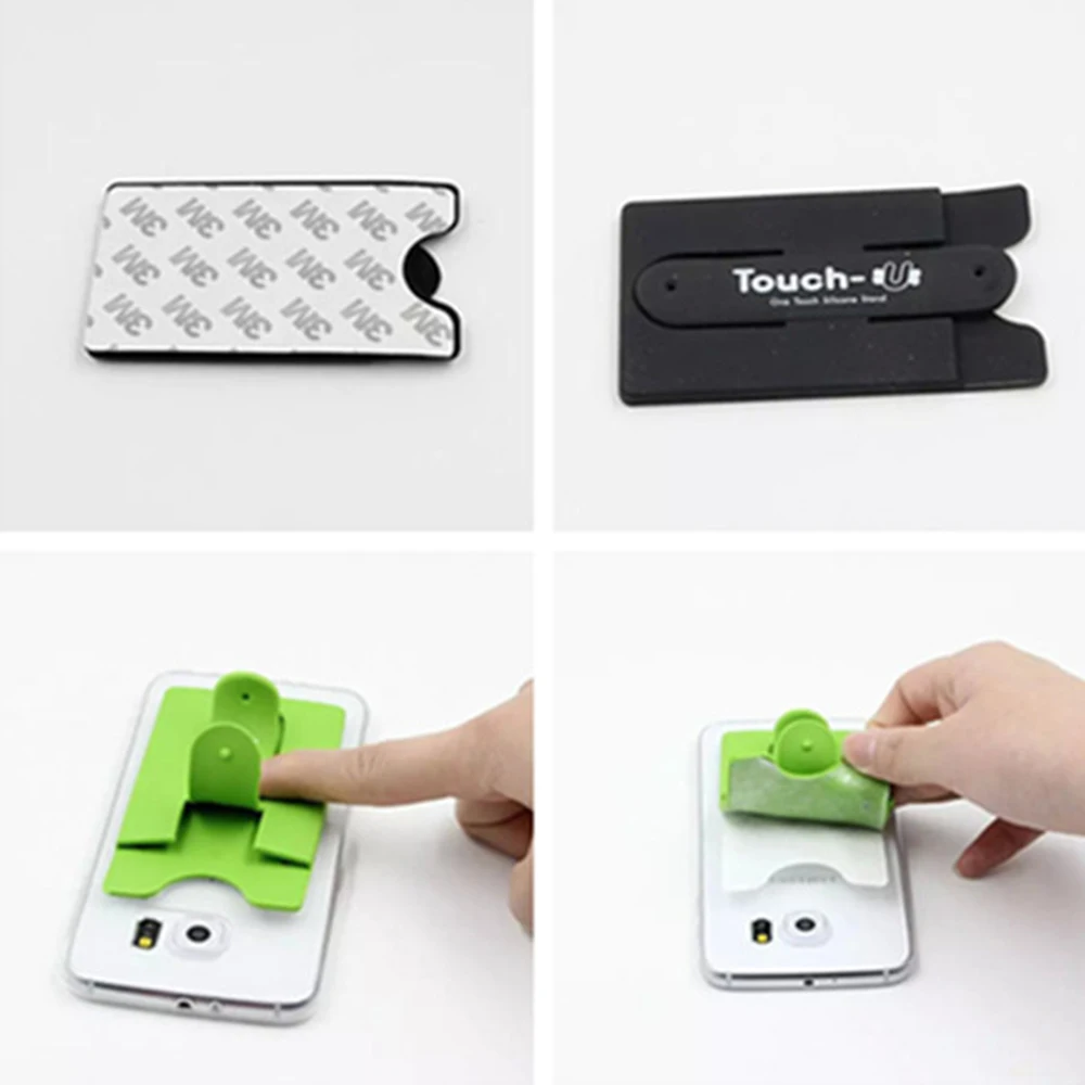 Мягкий силиконовый чехол подставка для мобильного телефона 1 шт./лот Touch U Тип