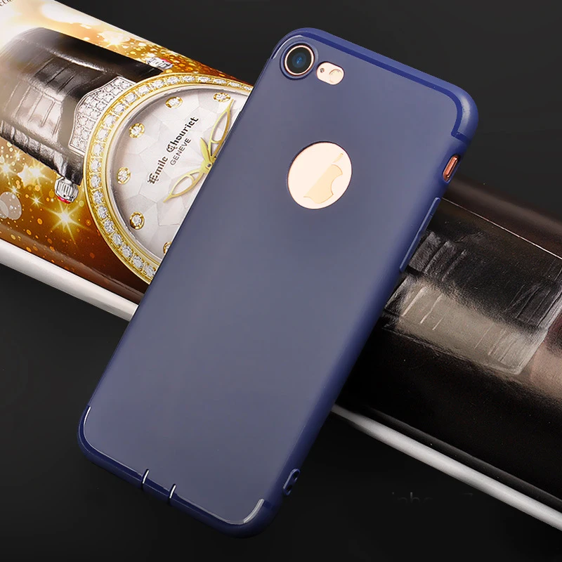 Чехол для iPhone 7 мягкая задняя крышка из тпу X Xs Max XR 8 6S Plus ультратонкий матовый