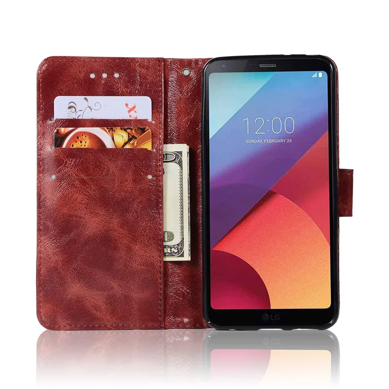 Для LG G6 чехол Чехол 5 7 кошелек для телефона из искусственной кожи H870 H870DS H870S G 6 LG6