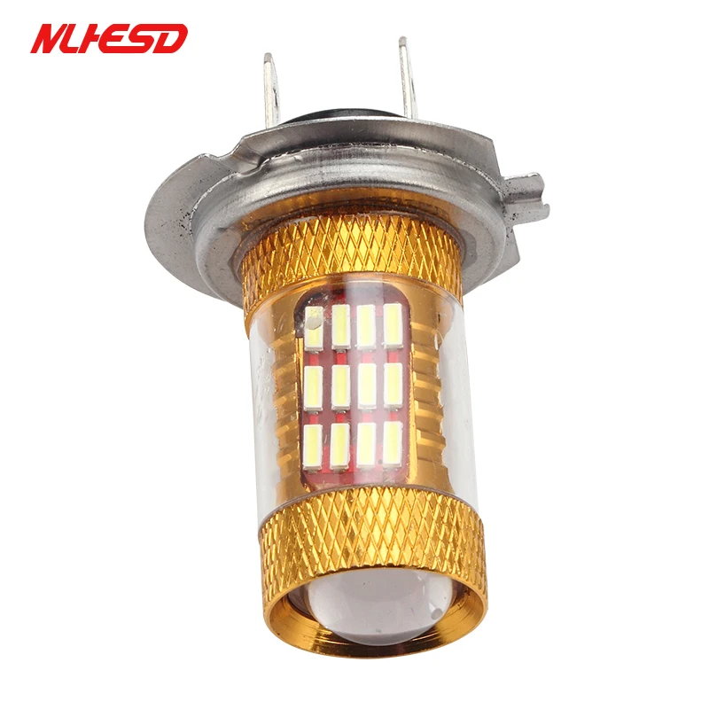 10 шт. H7 4014 60SMD противотуманные огни ксенон белый Автомобильная Противо Туманная