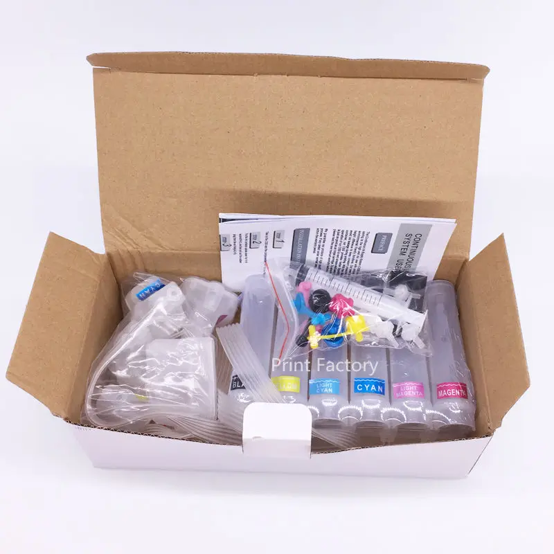 Europe For HP363 CISS Ink System With Permanent Chip HP D7300 D7100 D6100 C7100 C6100 C5100 C8200 C3100 Without | Компьютеры и офис
