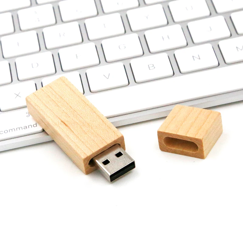USB флеш накопитель из натурального дерева на заказ высокоскоростная Флешка 2 0