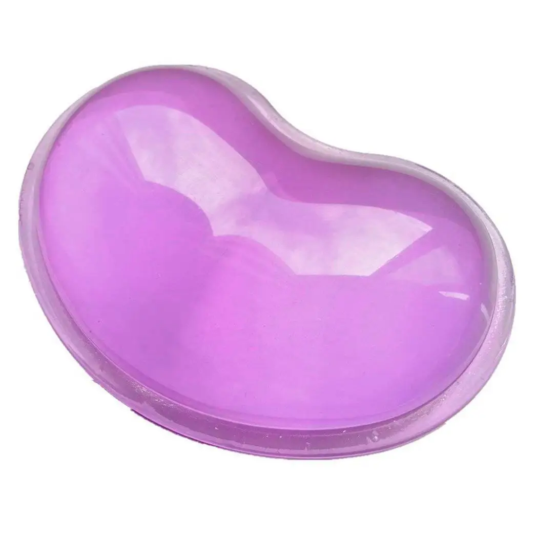 Silicone Gel Wrist Rest Cushion Heart-shaped Ergonomic Solid Mouse Pad Hand Home Office Pillow | Компьютеры и офис