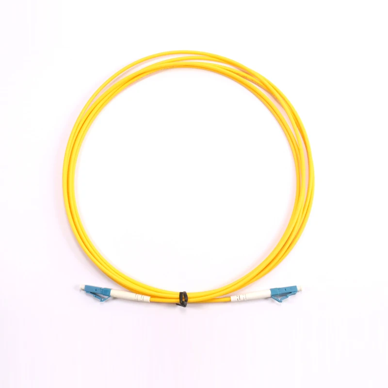 10 штук пакет LC UPC 3M симплексный режим волоконный джемпер 2 0 мм или 3 FTTH